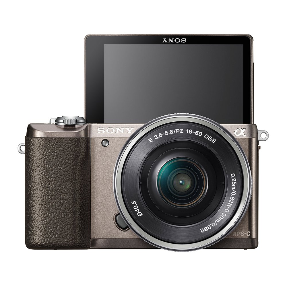 Sony a5100 16-50mm Mirrorless Digital Camera with 3-Inch Flip Up